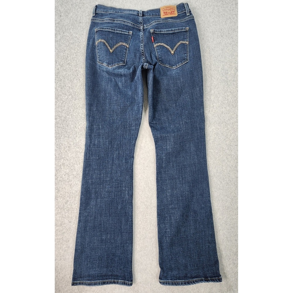 Levi's Classic Boot Jeans Womens‎ 8M 29x31 Blue Cotton Blend